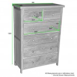 Como 2 Over 4 Chest of Drawers
